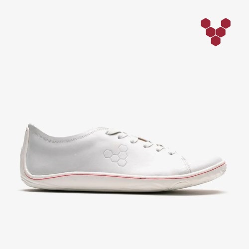 Vivobarefoot Addis Womens Trainers White UK WQYF